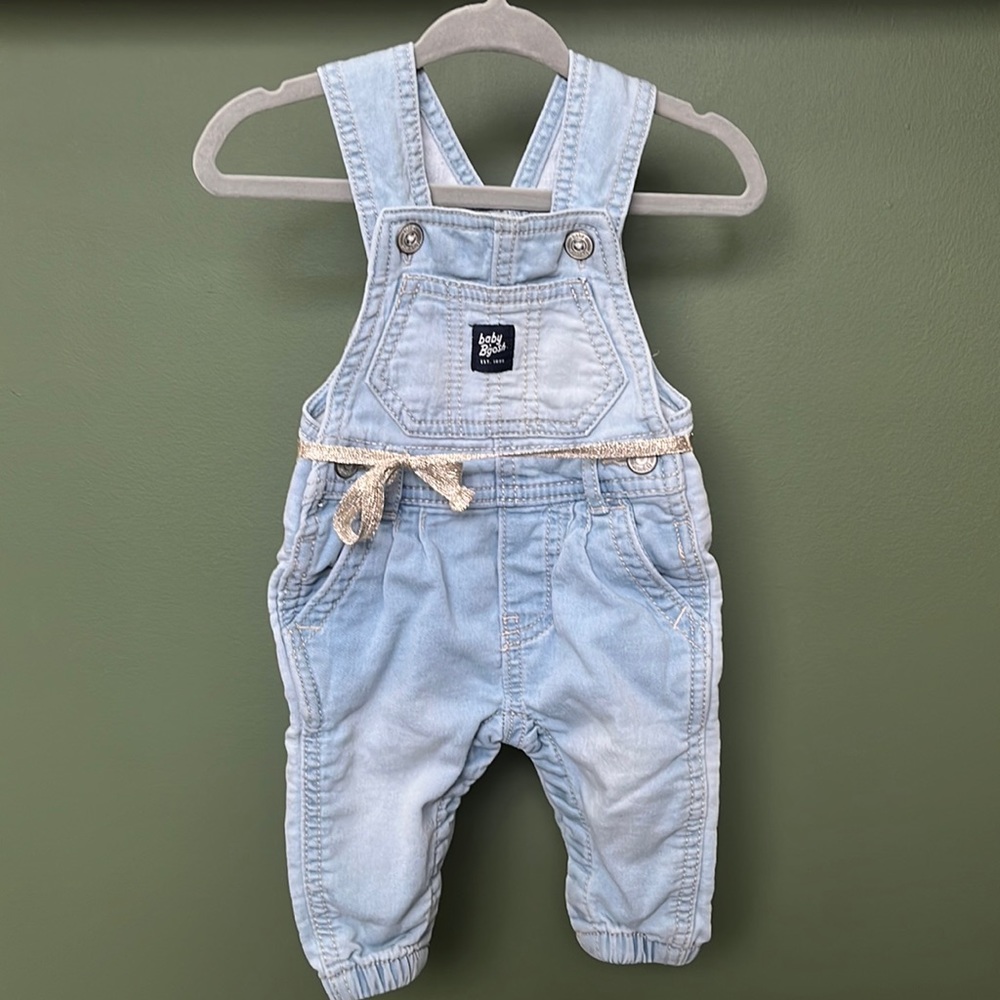 EUC Baby B’gosh Overalls - 3m